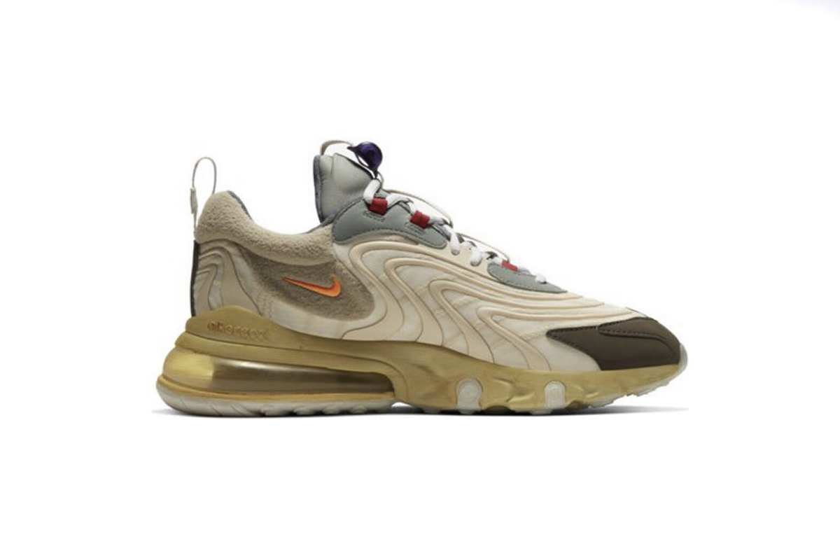 Coco Shoes Nike Air Max 270 React ENG Travis Scott Cactus Trails CT2864-200 - Cocoshoesvip.net