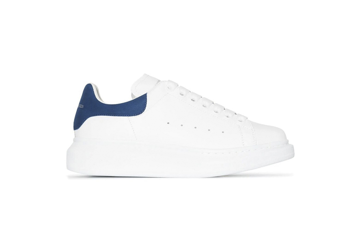 Coco Shoes Alexander McQueen Oversized Paris Blue 553680WHGP79086 - Cocoshoesvip.net