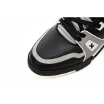 Coco Shoes Louis Vuitton Trainer Cowboy Black Gray 1AAHS3 - Cocoshoesvip.net