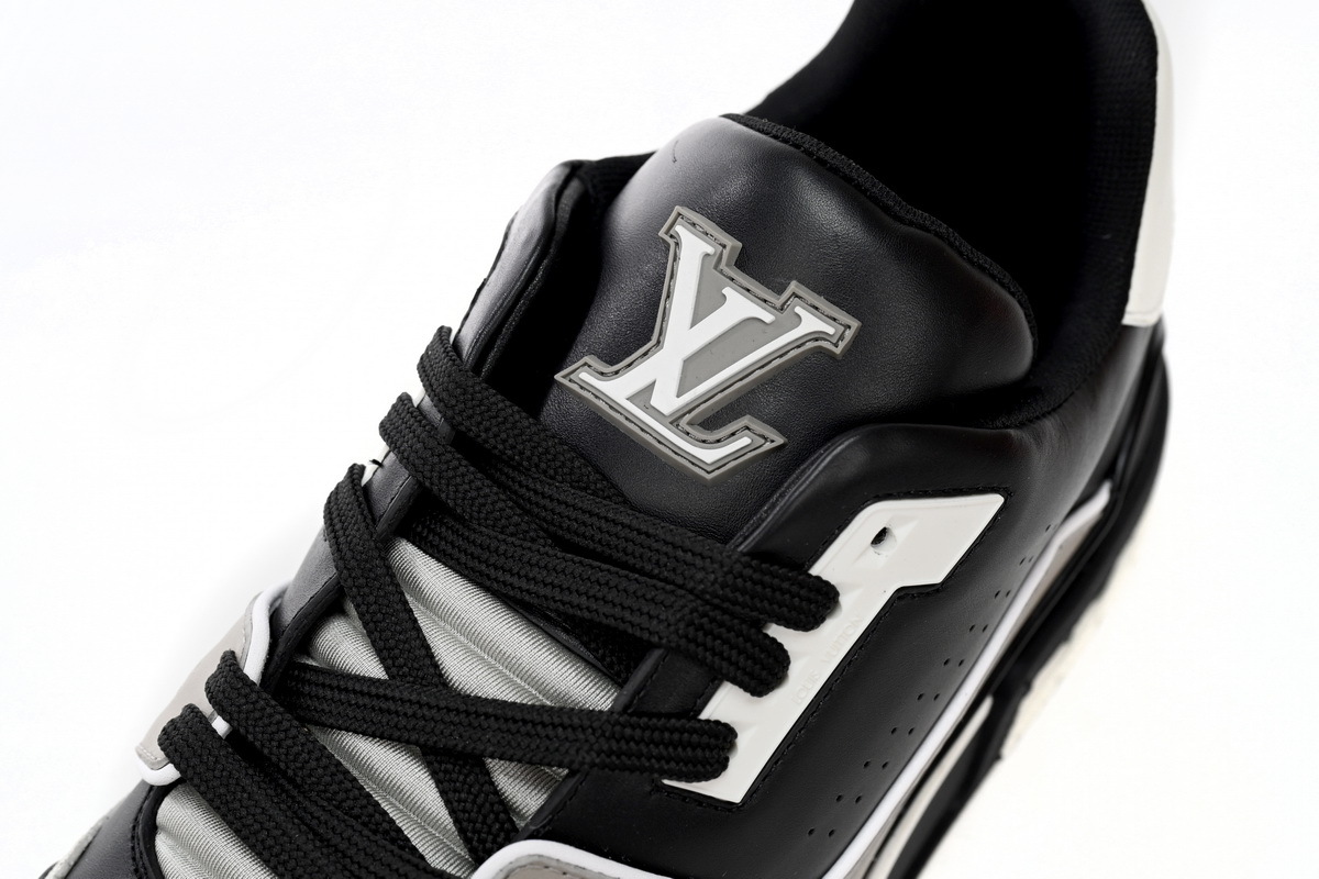 Coco Shoes Louis Vuitton Trainer Cowboy Black Gray 1AAHS3 - Cocoshoesvip.net