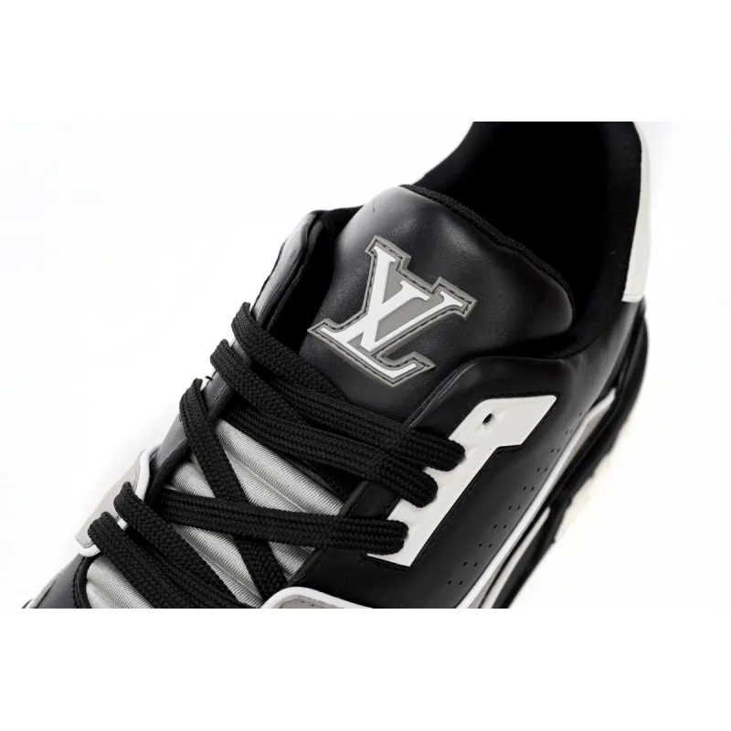Coco Shoes Louis Vuitton Trainer Cowboy Black Gray 1AAHS3 - Cocoshoesvip.net