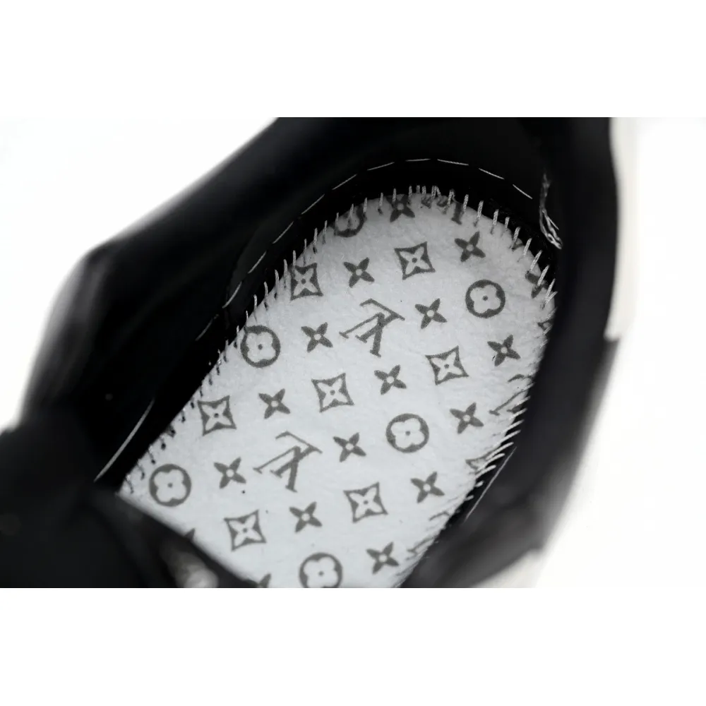 Coco Shoes Louis Vuitton Trainer Cowboy Black Gray 1AAHS3 - Cocoshoesvip.net