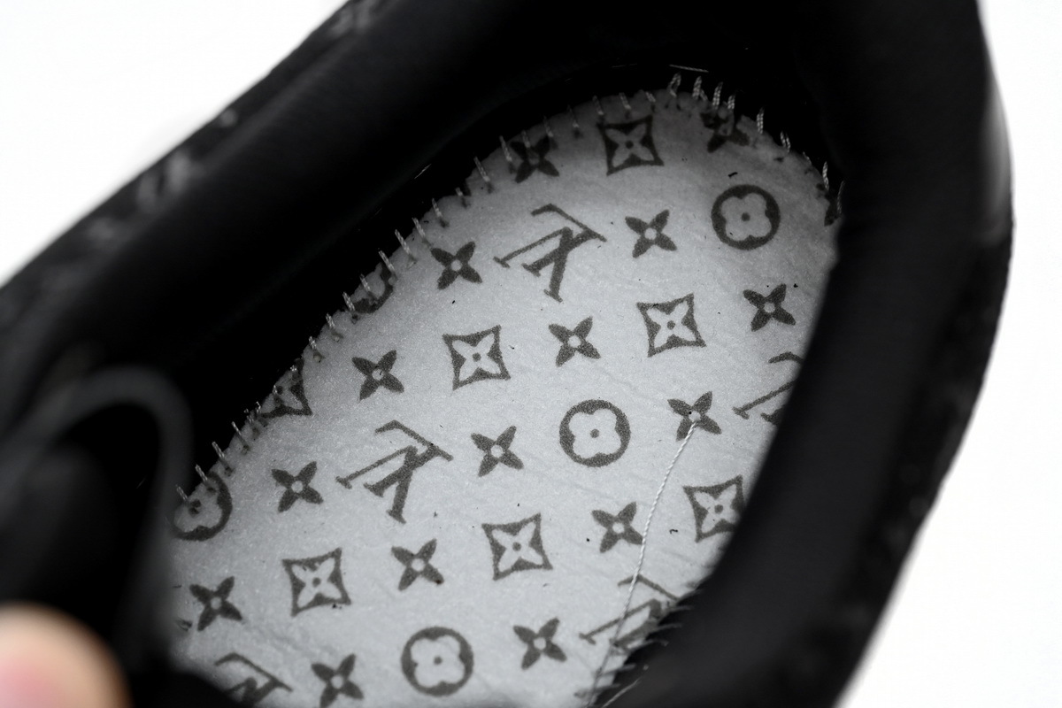 Coco Shoes Louis Vuitton x Nike Air Force 1 Low All Black 1A9VD7 - Cocoshoesvip.net