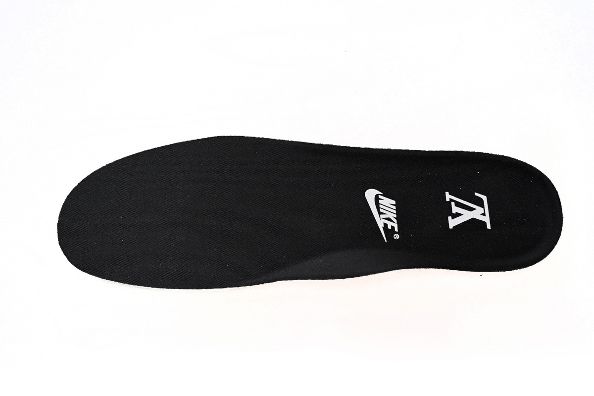 Coco Shoes Louis Vuitton x Nike Air Force 1 Low All Black 1A9VD7 - Cocoshoesvip.net
