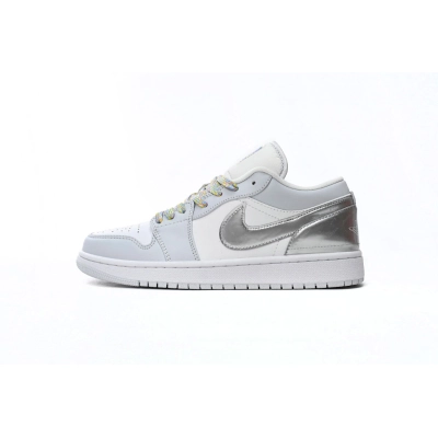 Air Jordan 1 Low Tear Away Silver DX6070-101 01