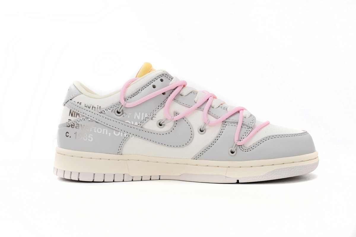 Coco Shoes Nike SB Dunk Low Off-White Lot 9 DM1602-109 - Cocoshoesvip.net