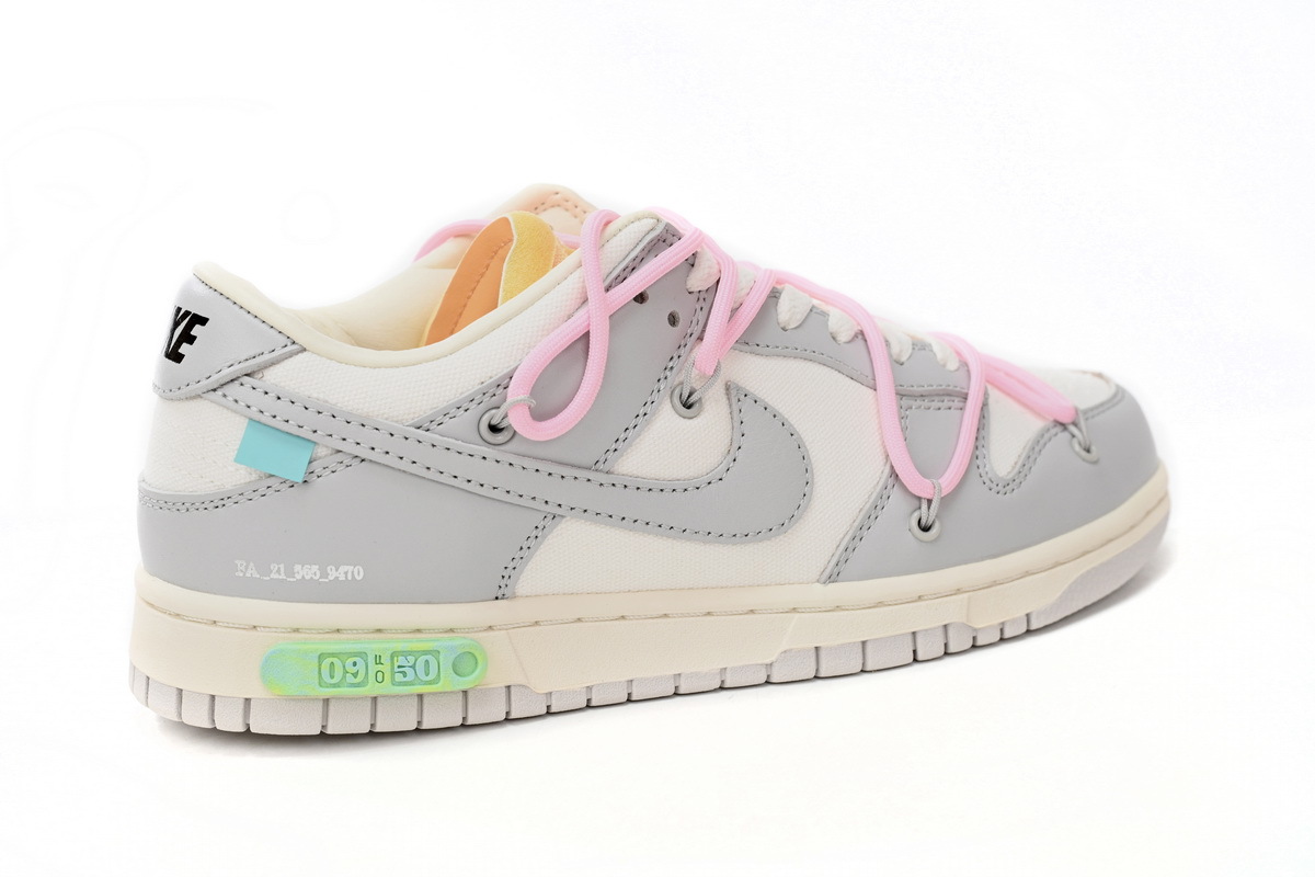 Coco Shoes Nike SB Dunk Low Off-White Lot 9 DM1602-109 - Cocoshoesvip.net