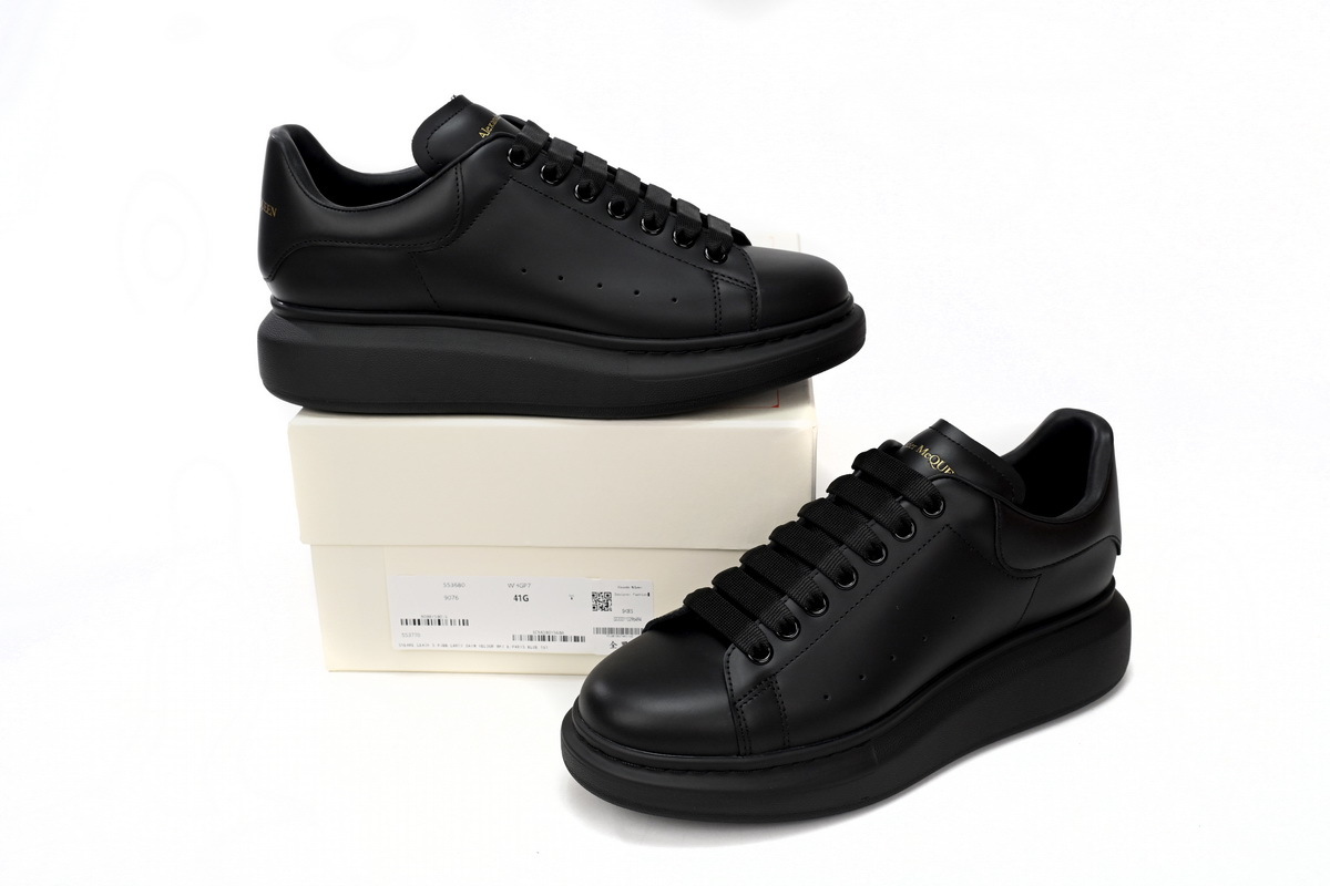 Coco Shoes Alexander McQueen Oversized Black - Cocoshoesvip.net