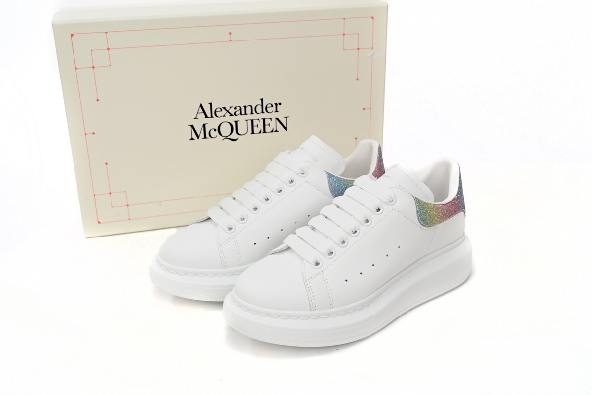 Coco Shoes Alexander McQueen Oversized Color Diamond - Cocoshoesvip.net