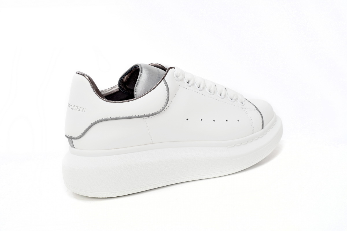 Coco Shoes Alexander McQueen Oversized 3M Silver Edge - Cocoshoesvip.net