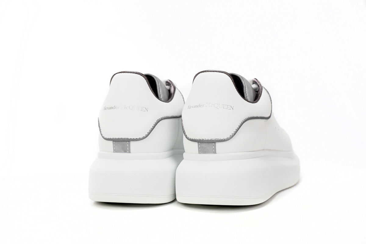 Coco Shoes Alexander McQueen Oversized 3M Silver Edge - Cocoshoesvip.net