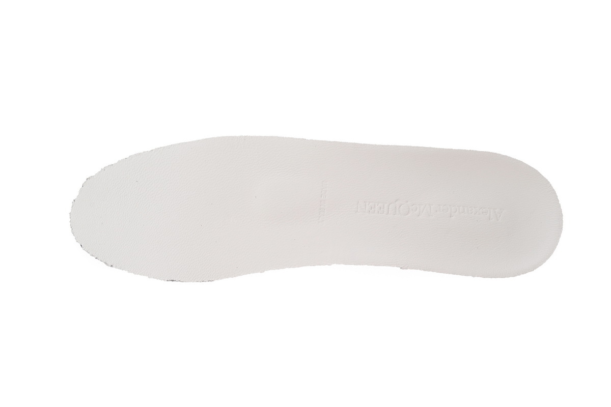 Coco Shoes Alexander McQueen Oversized White Pink Carnelian Red  - Cocoshoesvip.net