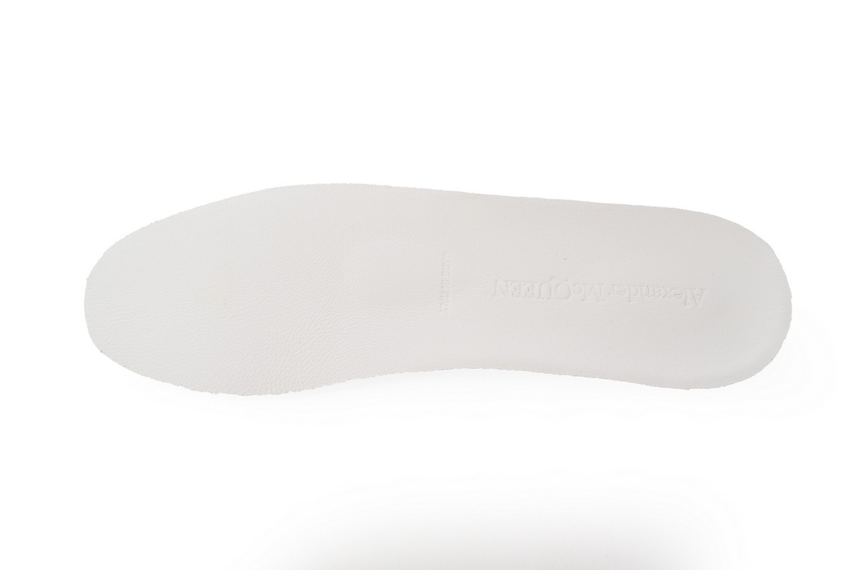 Coco Shoes Alexander McQueen Oversized White Black Trim - Cocoshoesvip.net