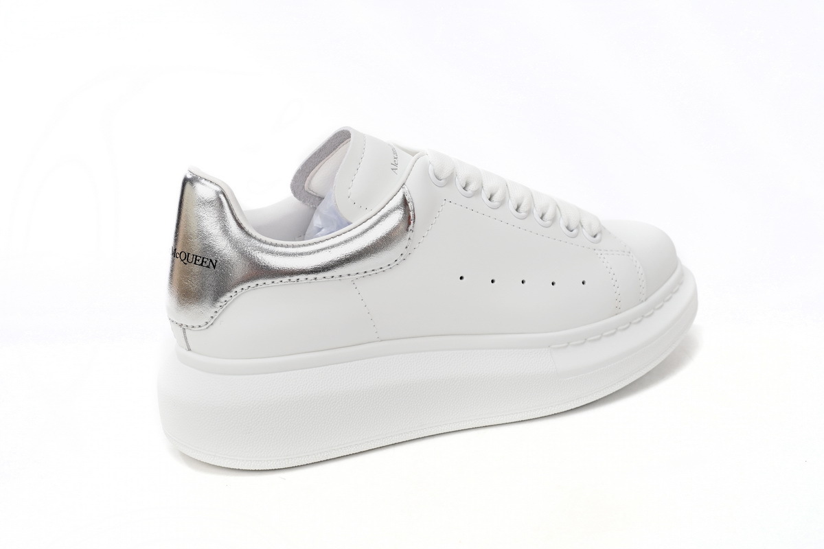 Coco Shoes Alexander McQueen Oversized Silver Tail - Cocoshoesvip.net