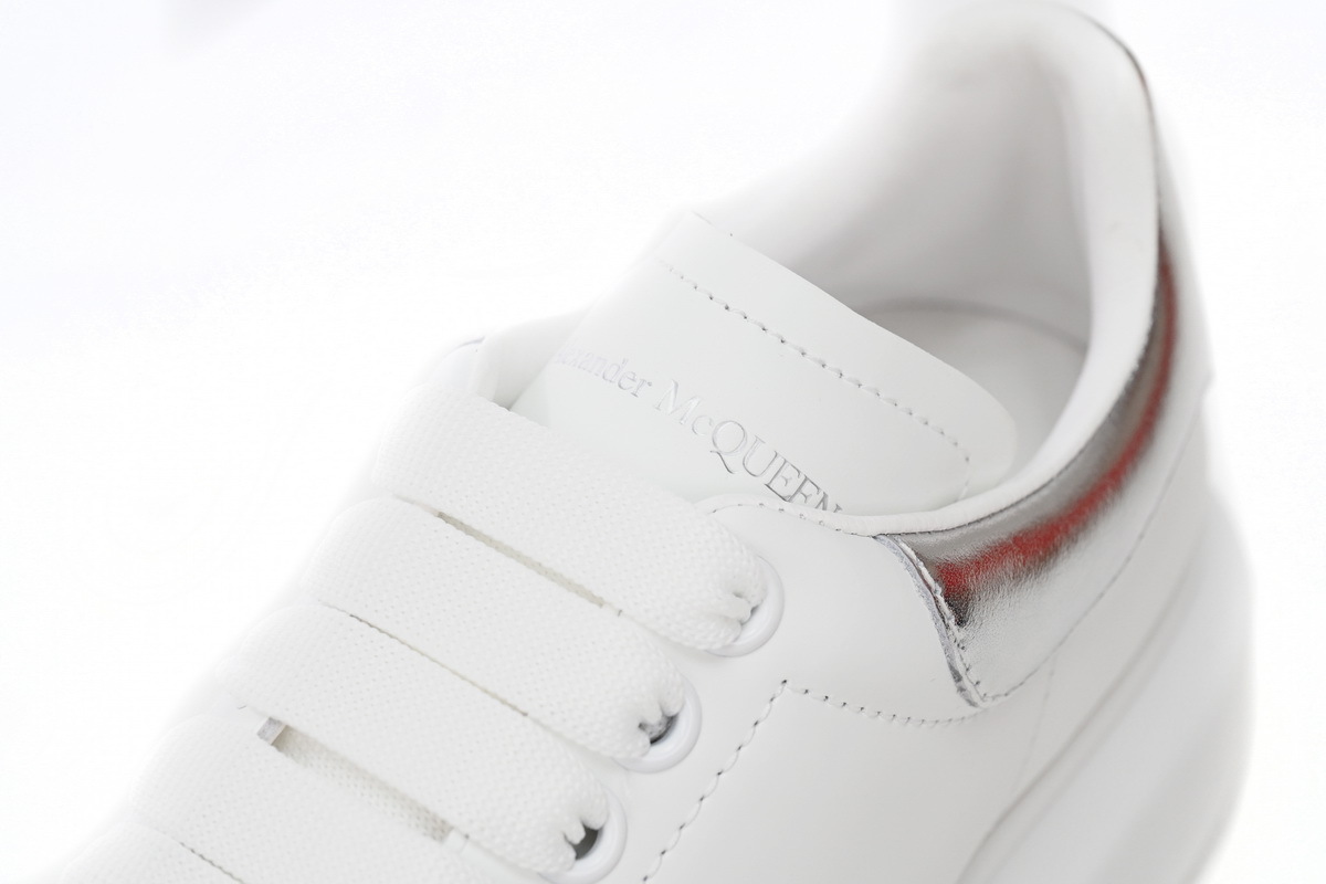 Coco Shoes Alexander McQueen Oversized Silver Tail - Cocoshoesvip.net