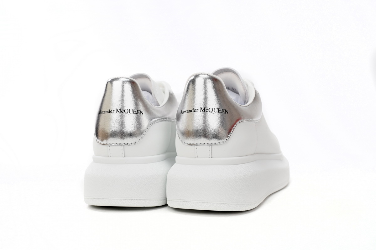 Coco Shoes Alexander McQueen Oversized Silver Tail - Cocoshoesvip.net