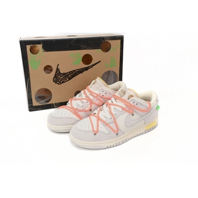 Coco Shoes Nike Dunk Low Off-White Lot 11 DJ0950-108 02