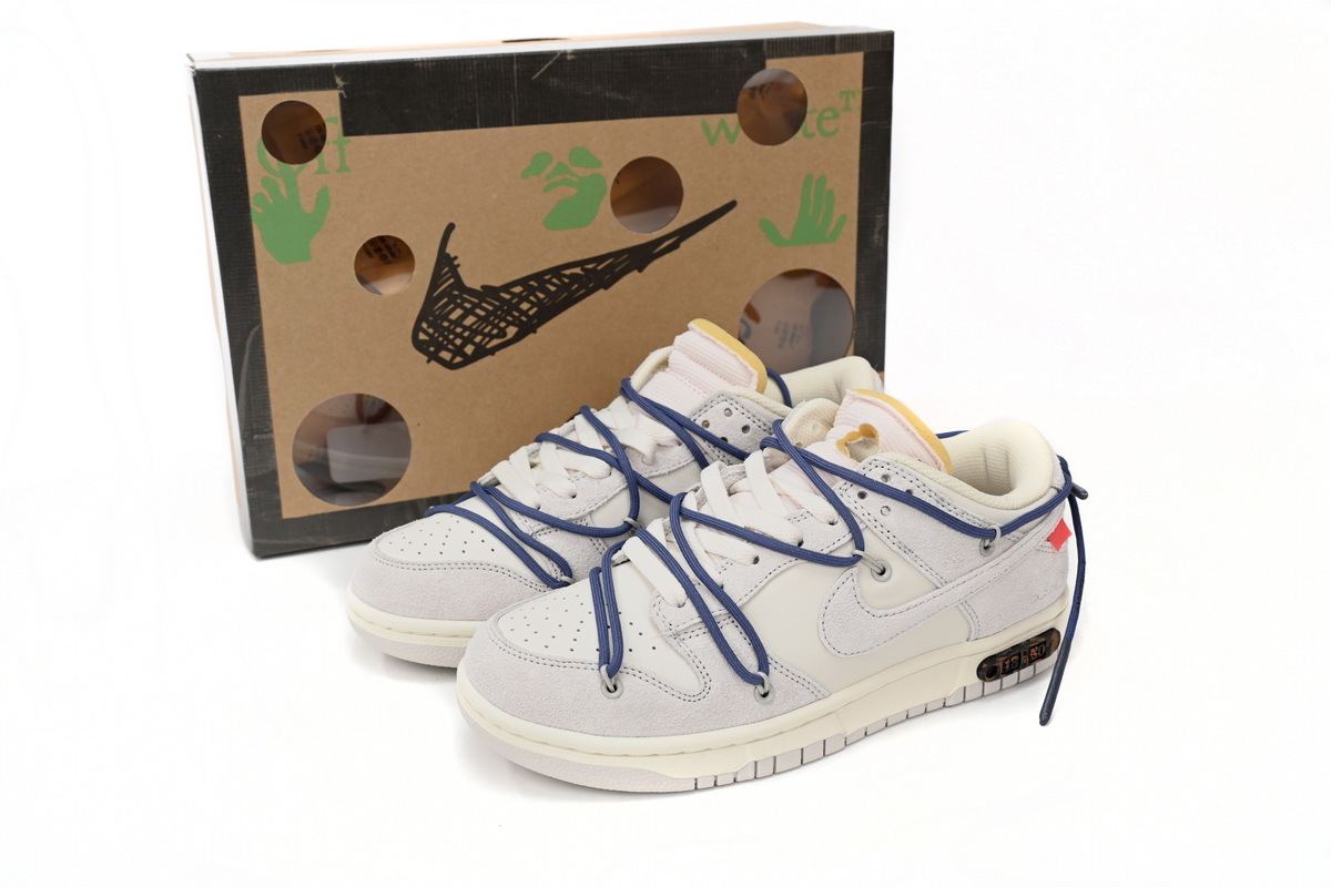 Coco Shoes Nike SB Dunk Low Off-White Lot 18 DJ0950-112 - Cocoshoesvip.net