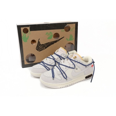 Coco Shoes Nike Dunk Low Off-White Lot 18 DJ0950-112 02