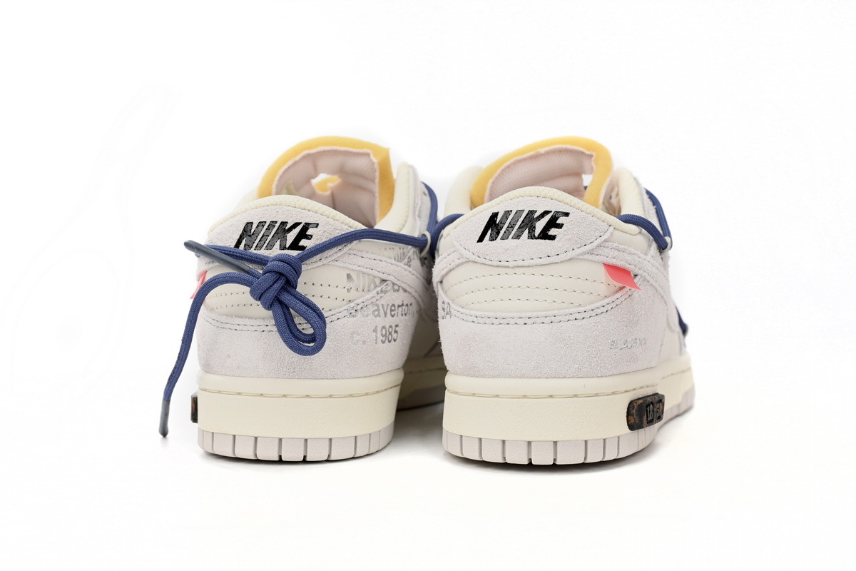 Coco Shoes Nike SB Dunk Low Off-White Lot 18 DJ0950-112 - Cocoshoesvip.net