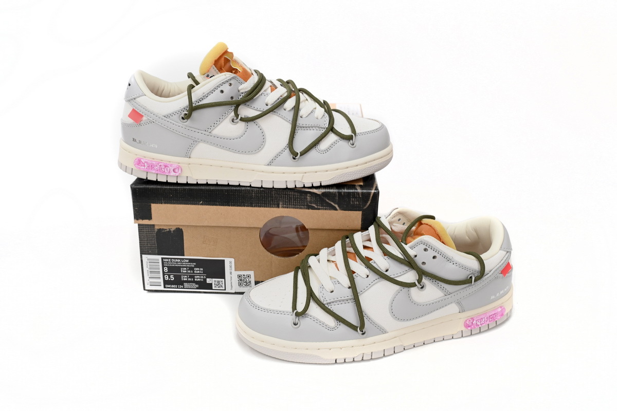 Coco Shoes Nike SB Dunk Low Off-White Lot 22 DM1602-124 - Cocoshoesvip.net