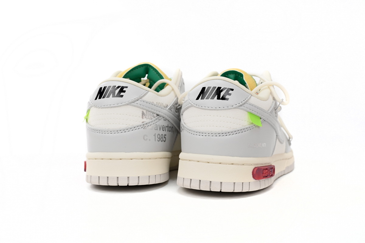 Coco Shoes Nike SB Dunk Low Off-White Lot 25 DM1602-121 - Cocoshoesvip.net