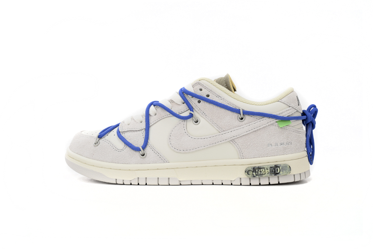 Coco Shoes Nike SB Dunk Low Off-White Lot 32 DJ0950-104 - Cocoshoesvip.net