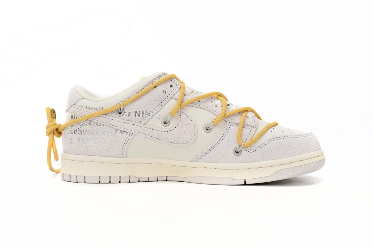 Coco Shoes Nike SB Dunk Low Off-White Lot 34 DJ0950-102 - Cocoshoesvip.net