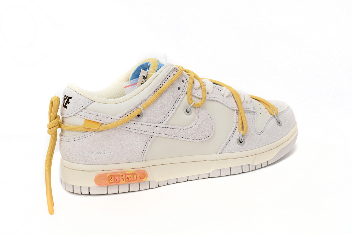 Coco Shoes Nike SB Dunk Low Off-White Lot 34 DJ0950-102 - Cocoshoesvip.net