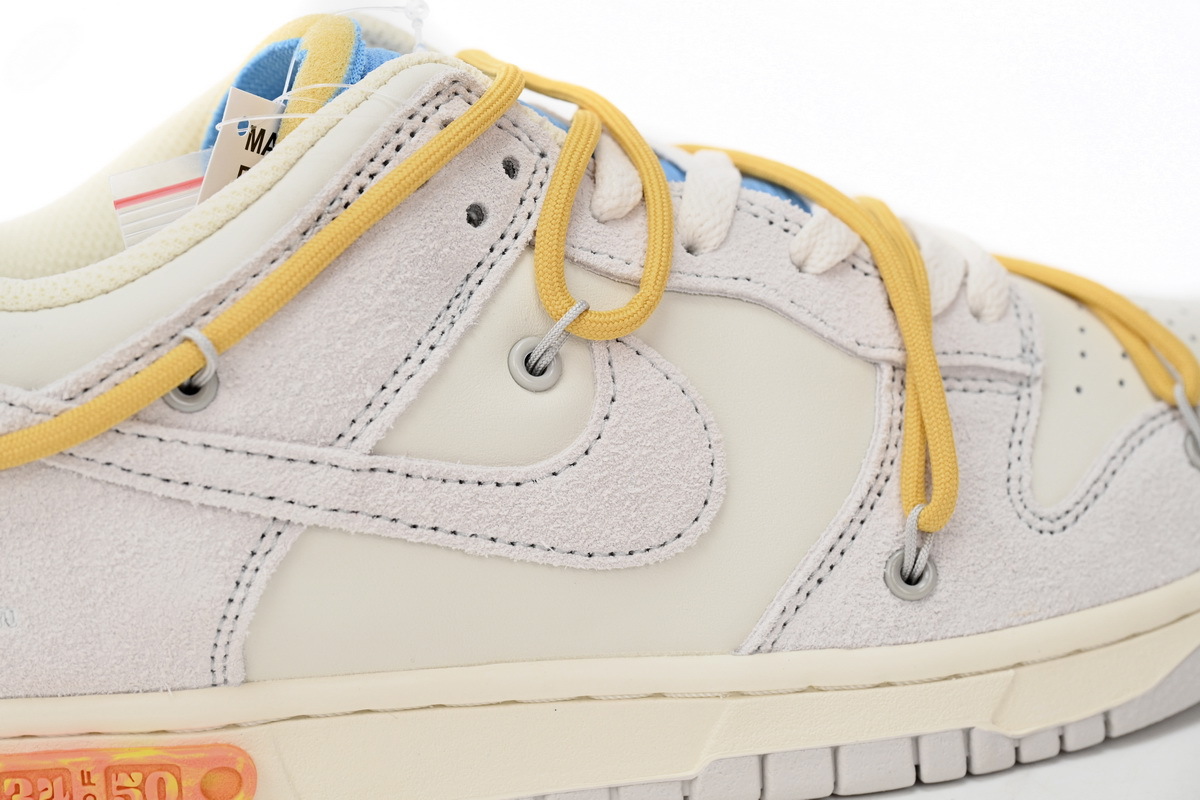 Coco Shoes Nike SB Dunk Low Off-White Lot 34 DJ0950-102 - Cocoshoesvip.net