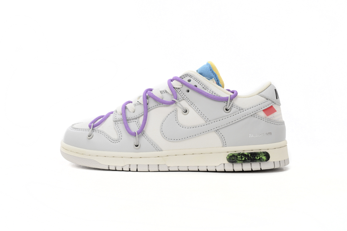 Coco Shoes Nike SB Dunk Low Off-White Lot 47 DM1602-125 - Cocoshoesvip.net