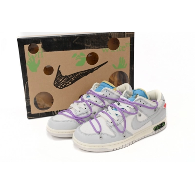 Coco Shoes Nike Dunk Low Off-White Lot 47 DM1602-125 02