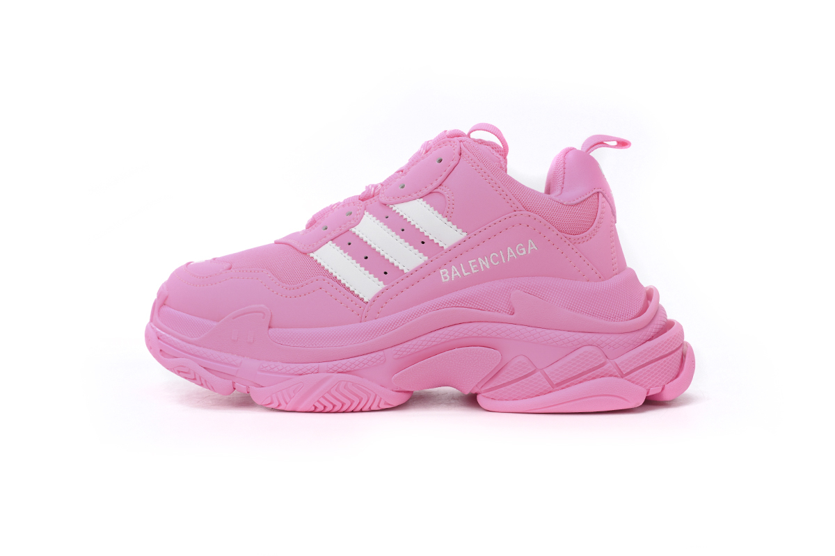 Coco Shoes Balenciaga x adidas Triple S Neon Pink 712764W2ZB65590 - Cocoshoesvip.net