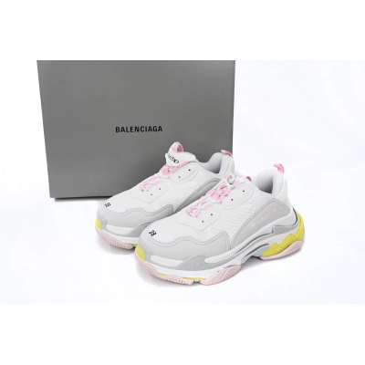 Coco Shoes Balenciaga Triple S White Yellow 524039 W2FW4 7541 02