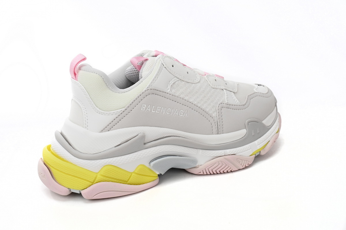 Coco Shoes Balenciaga Triple S White Yellow 524039 W2FW4 7541 - Cocoshoesvip.net
