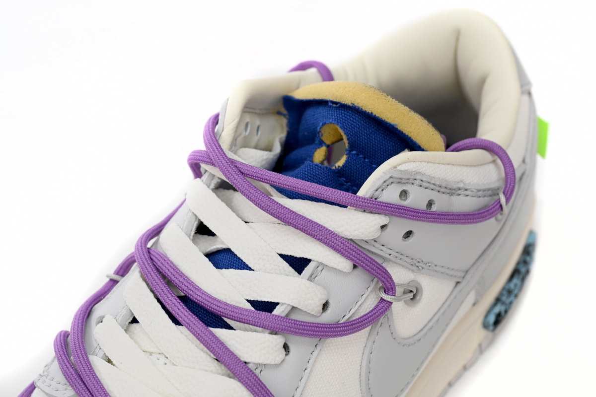 Coco Shoes Nike SB Dunk Low Off-White Lot 48 DM1602-107 - Cocoshoesvip.net