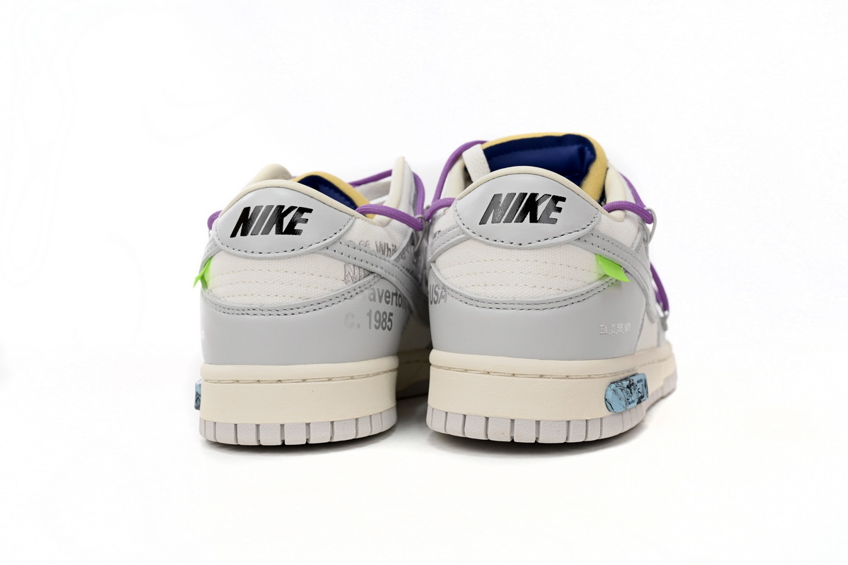 Coco Shoes Nike SB Dunk Low Off-White Lot 48 DM1602-107 - Cocoshoesvip.net