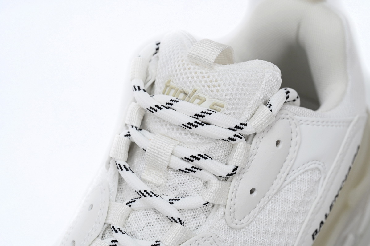 Coco Shoes Balenciaga Triple S Clear Sole White 541624 W09E1 9000 - Cocoshoesvip.net