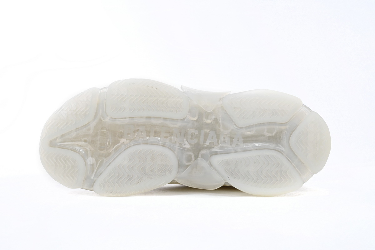 Coco Shoes Balenciaga Triple S Clear Sole White 541624 W09E1 9000 - Cocoshoesvip.net