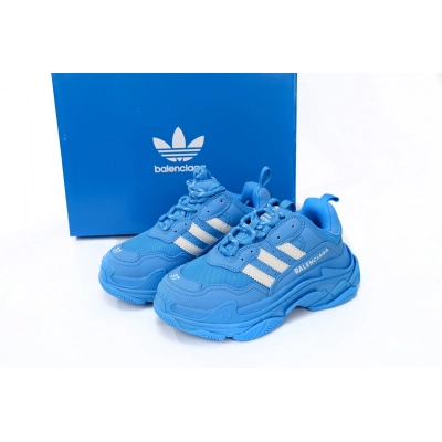 Coco Shoes adidas x Balenciaga Triple S Blue White 712821W2ZB24090 02