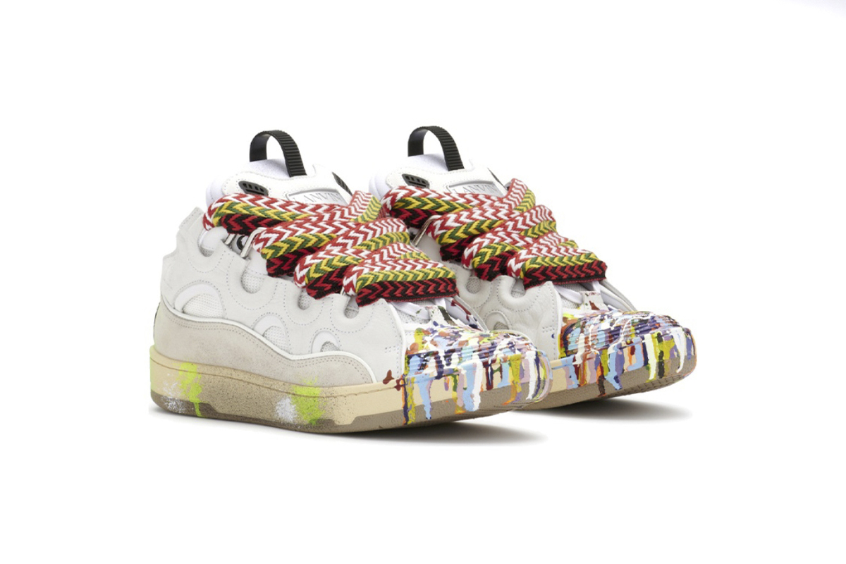 Coco Shoes Lanvin Leather Curb Gallery Dept FM-SKRK11-DRGD-E21 - Cocoshoesvip.net