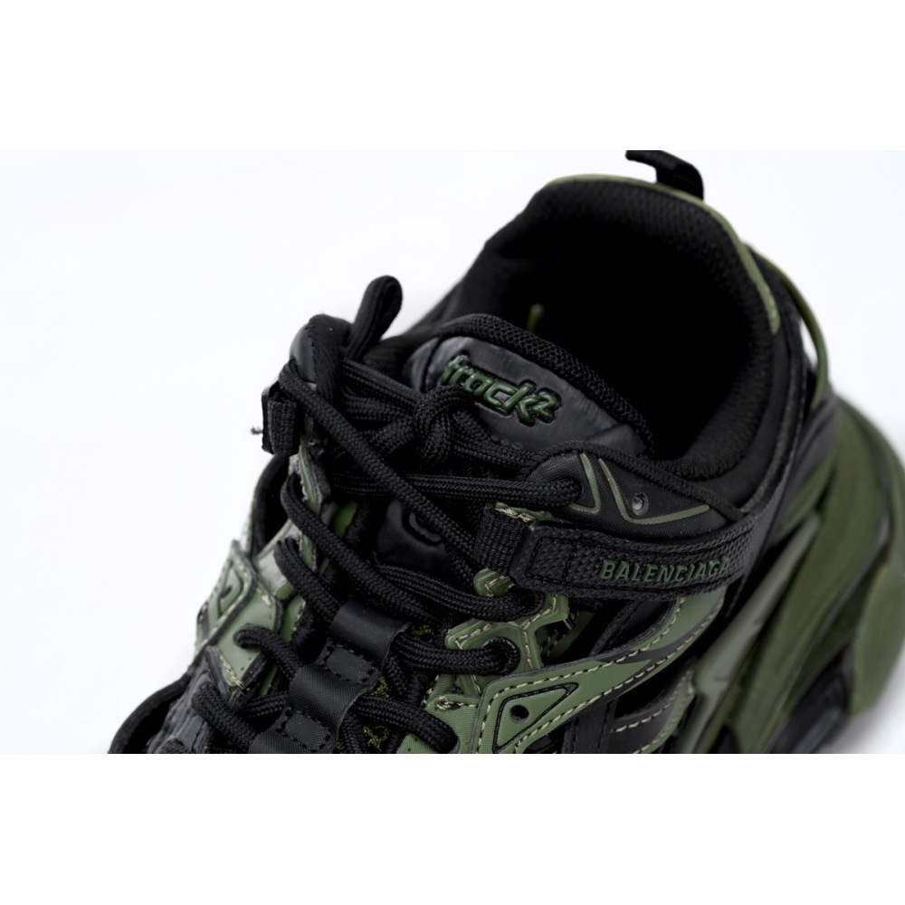 Coco Shoes Balenciaga Track.2 Sneaker Khaki 568614W3AE12311 - Cocoshoesvip.net