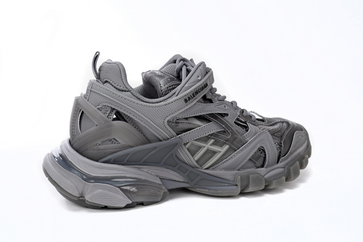 Coco Shoes Balenciaga Track.2 Sneaker Clear Sole Grey 668823W3CT11800 - Cocoshoesvip.net