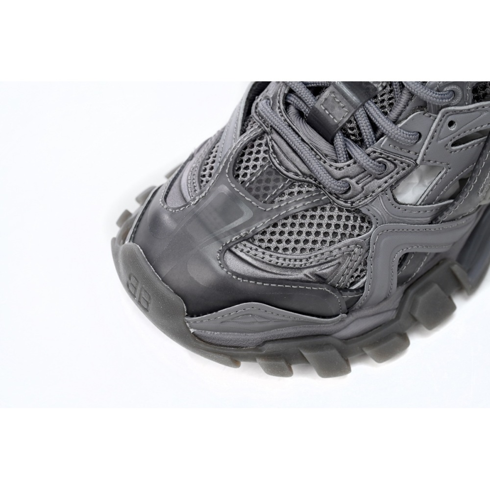 Coco Shoes Balenciaga Track.2 Sneaker Clear Sole Grey 668823W3CT11800 - Cocoshoesvip.net