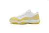 Air Jordan 11 Retro Low Yellow Snakeskin AH7860-107