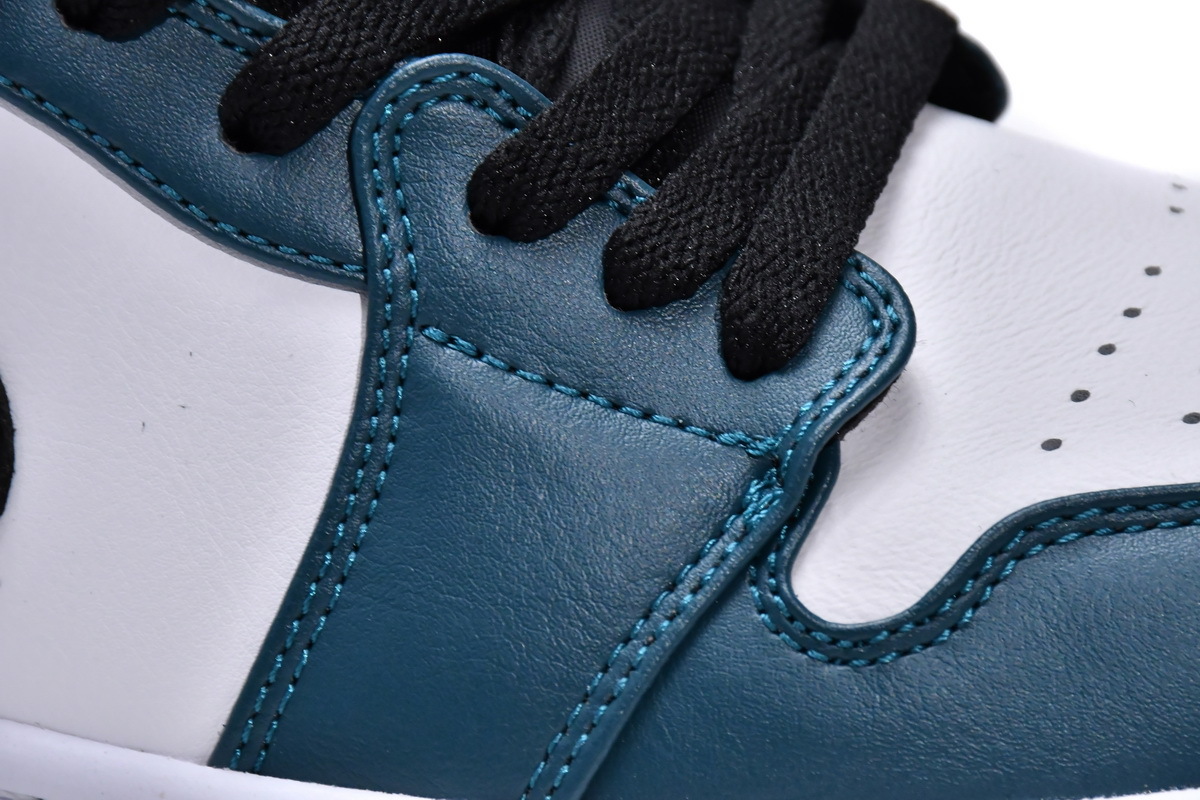 Coco Shoes Jordan 1 Low Dark Teal 553558-411 - Cocoshoesvip.net