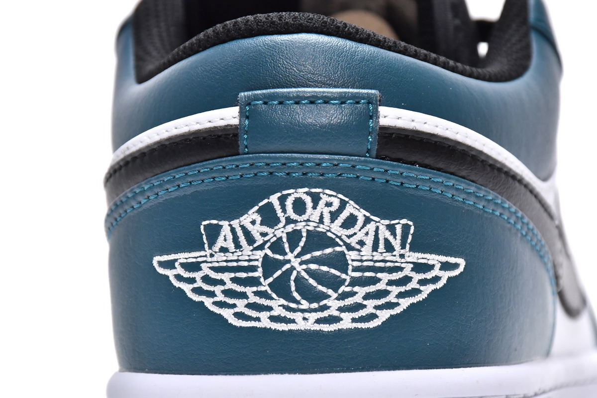 Coco Shoes Jordan 1 Low Dark Teal 553558-411 - Cocoshoesvip.net