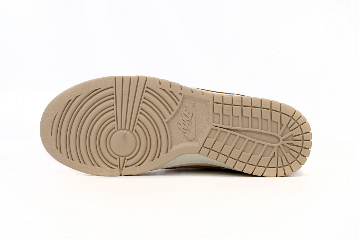 Coco Shoes Nike Dunk Low Phantom Metallic Gold Dx5930-001 - Cocoshoesvip.net