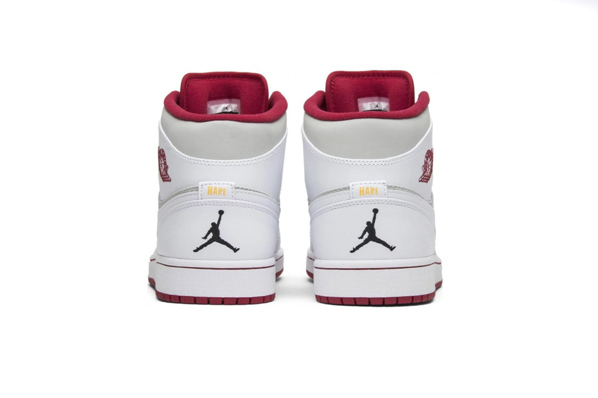 Coco Shoes Air Jordan 1 Mid Retro Hare Jordan 719551-123 - Cocoshoesvip.net