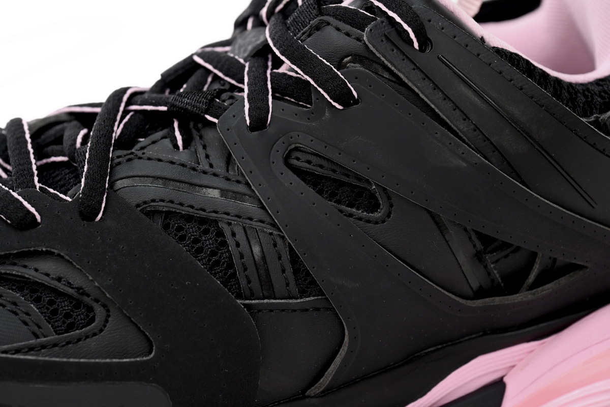 Coco Shoes Balenciaga Track LED Black Pink 542436W3AC11050 - Cocoshoesvip.net